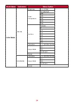 Предварительный просмотр 29 страницы ViewSonic VP16-OLED User Manual