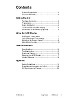 Preview for 2 page of ViewSonic VP231WB - 23" LCD Monitor User Manual