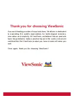 Предварительный просмотр 2 страницы ViewSonic VP2771 User Manual