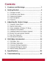 Preview for 3 page of ViewSonic VP2771 User Manual