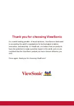 Предварительный просмотр 2 страницы ViewSonic VP2780-4K VS16006 User Manual