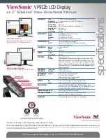 Preview for 2 page of ViewSonic VP912B Brochure