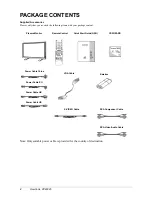 Предварительный просмотр 4 страницы ViewSonic VPLSM 22554-1W User Manual