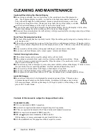 Preview for 42 page of ViewSonic VPLSM 22554-1W User Manual