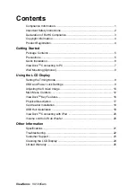 Preview for 2 page of ViewSonic VS11444 User Manual