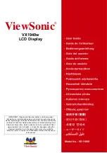 Preview for 1 page of ViewSonic VS11868 User Manual