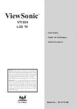 ViewSonic VS12115-3M User Manual предпросмотр