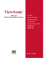 ViewSonic VS13670 User Manual preview