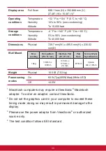 Preview for 34 page of ViewSonic VS17000 User Manual