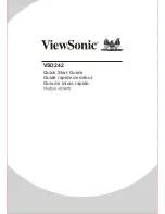 ViewSonic VSD242 Quick Start Manual preview