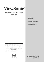 Предварительный просмотр 1 страницы ViewSonic VT3210LED User Manual