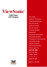 ViewSonic VX2235WM - 22" LCD Monitor User Manual preview