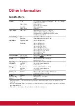 Preview for 16 page of ViewSonic VX2338Sh User Manual