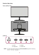 Предварительный просмотр 8 страницы ViewSonic VX2418-P-mhd User Manual