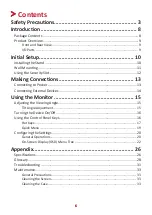 Preview for 6 page of ViewSonic VX2480-2K-shd User Manual