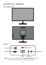 Preview for 8 page of ViewSonic VX2485-mhu User Manual
