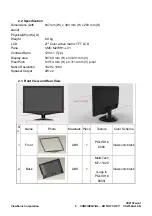 Preview for 8 page of ViewSonic VX2739wm-1 Service Manual