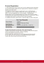 Preview for 9 page of ViewSonic VX2880ml User Manual