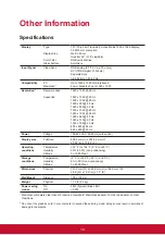 Preview for 18 page of ViewSonic VX3203S User Manual