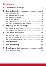 Preview for 3 page of ViewSonic VX3479-2KPC User Manual