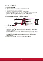 Предварительный просмотр 12 страницы ViewSonic VX4002-4K User Manual