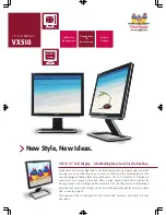 Preview for 1 page of ViewSonic VX510 Specification Sheet