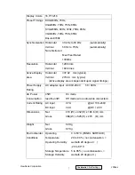 Preview for 6 page of ViewSonic VX700-3 Service Manual