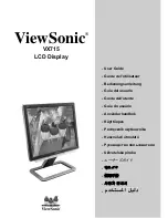 Предварительный просмотр 1 страницы ViewSonic VX715 - 17" LCD Monitor User Manual