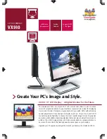 Предварительный просмотр 1 страницы ViewSonic VX910 - 19" LCD Monitor Specifications