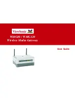 ViewSonic Wireless Media Gateway WMG120 User Manual preview