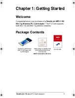 Preview for 4 page of ViewSonic WPCC100 User Manual