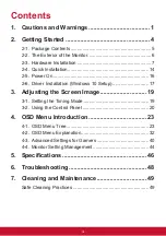 Preview for 3 page of ViewSonic XG2402 User Manual