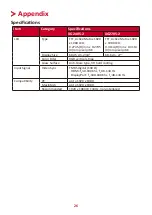 Preview for 26 page of ViewSonic XG2405-2 User Manual