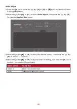 Preview for 45 page of ViewSonic XG270 User Manual