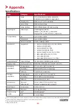 Preview for 61 page of ViewSonic XG270 User Manual