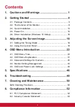 Preview for 3 page of ViewSonic XG2730 User Manual