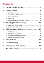 Preview for 3 page of ViewSonic XG3240C User Manual