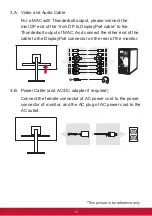 Preview for 19 page of ViewSonic XG350R-C User Manual