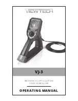 Preview for 1 page of Viewtech VJ-3 Operating Manual