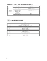 Preview for 8 page of Viewtech VJ-3 Operating Manual