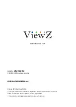 Preview for 20 page of ViewZ 215LEDN User Manual