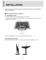 Preview for 8 page of ViewZ 23-INCH WIDE TFT-LED CCTV MONITOR User Manual