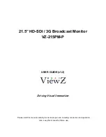 ViewZ VZ-185PM-P Operation Manual предпросмотр