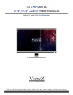 Предварительный просмотр 1 страницы ViewZ VZ-19CMP User Manual