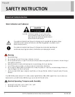 Preview for 2 page of ViewZ VZ-1TRX User Manual