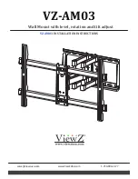 ViewZ VZ-AM03 Installation Instructions Manual preview