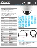 ViewZ VZ-HDC-1 Quick Start Manual preview