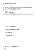 Preview for 31 page of ViewZ VZ-MV401 User Manual