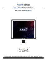 Предварительный просмотр 22 страницы ViewZ VZ-RTN series User Manual