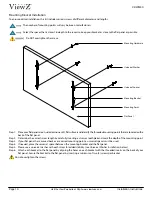 Preview for 10 page of ViewZ VZ-WM60 Installation Instructions Manual